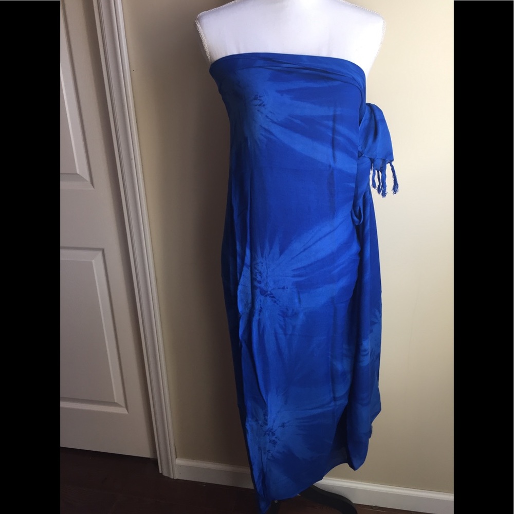 Hippie Bohemian Maxi Dress/Skirt Blue